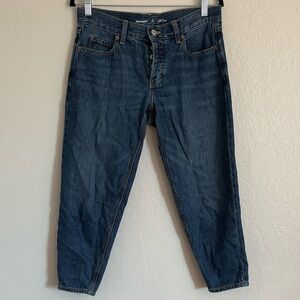 Old Navy Dark Blue Cropped Jeans